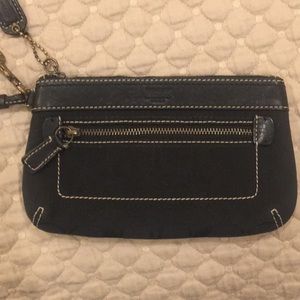 Coach wristlet purse